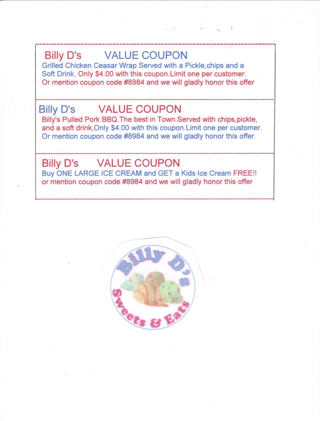 Billy D's